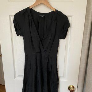 Black Silk Banana Republic Dress